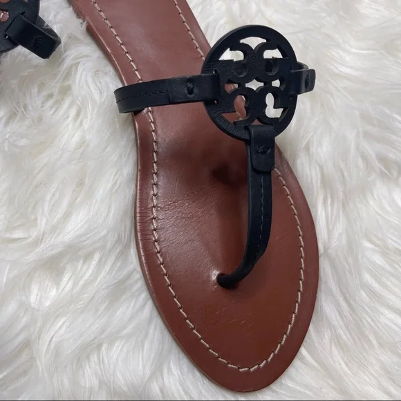 TORY BURCH Mini Millers Thong Sandals - 8.5 - Picture 6 of 8